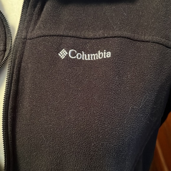 Columbia Women’s Black Zip Up Jacket Sz M - Picture 2 of 7